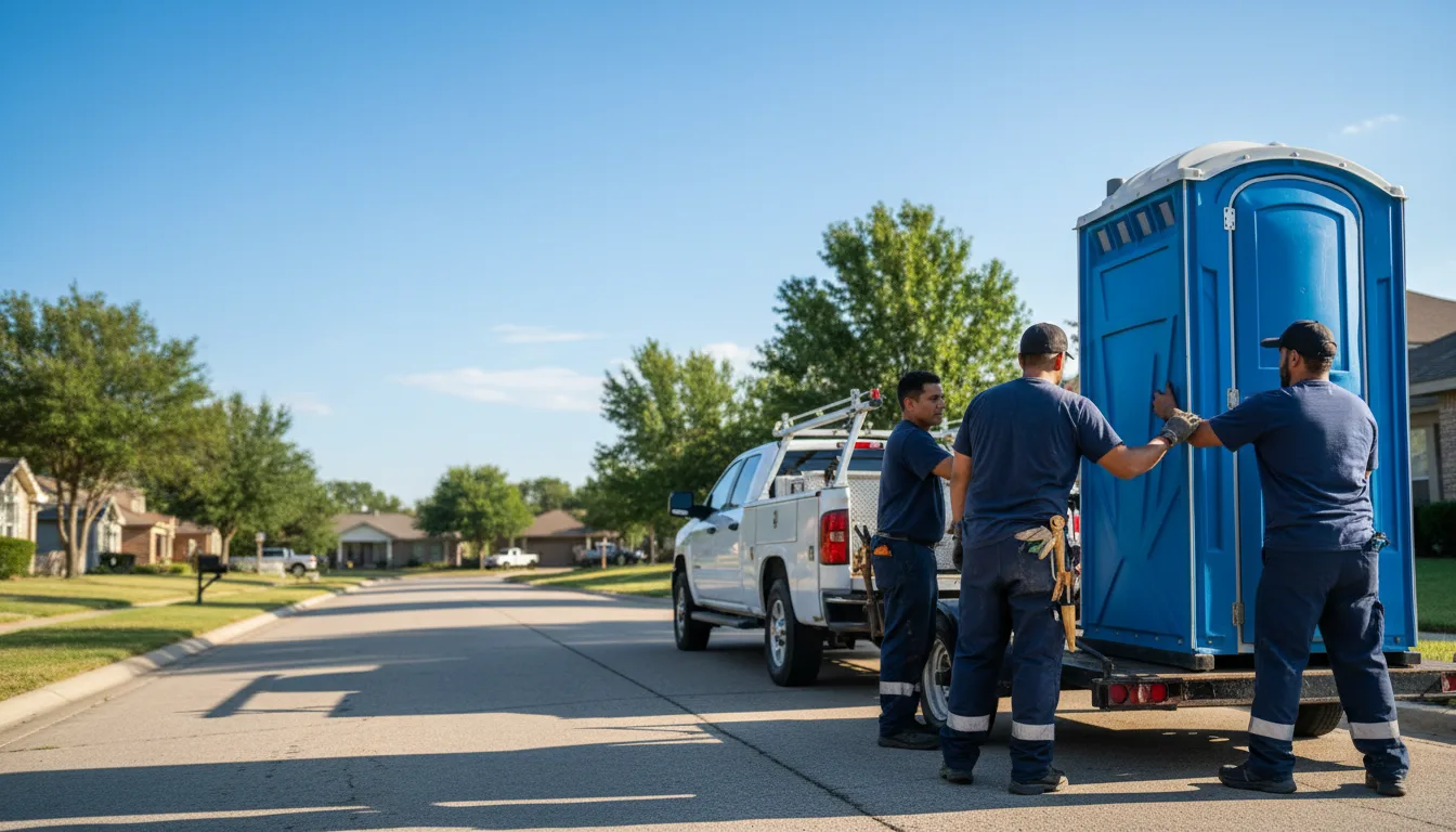 Portable Toilet Rental in Clinton, NJ near me